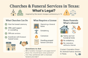 What is a Church’s Role in Providing Funeral Services in Texas