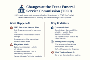 What to Know About Changes at the Texas Funeral Service Commission