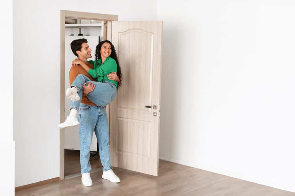 domestic partners moving into new home