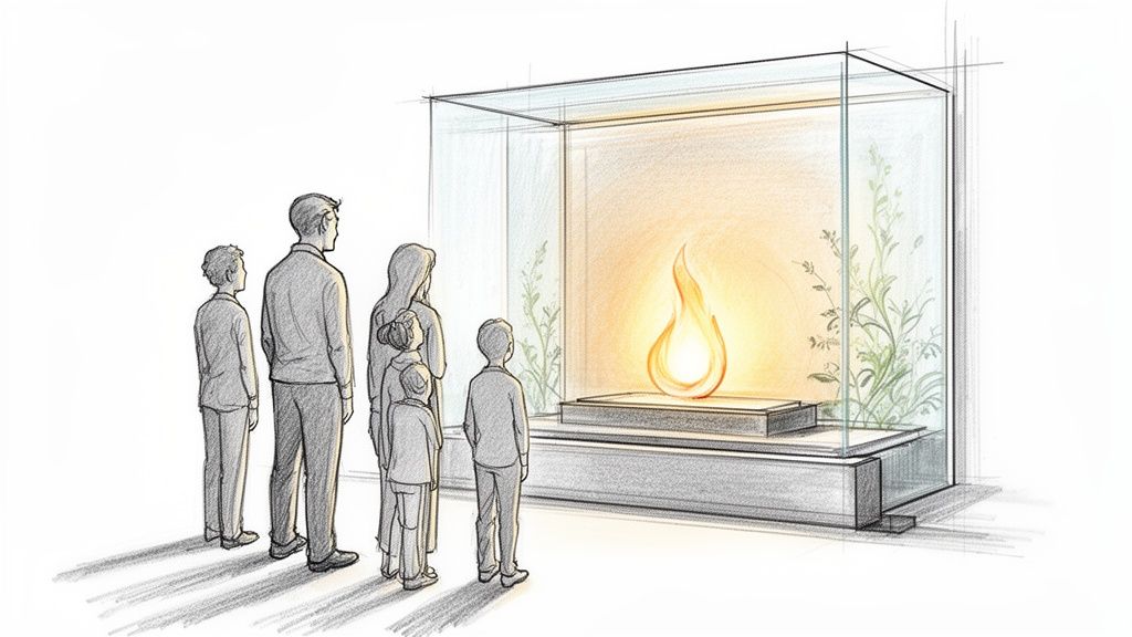 A Guide to Witnessing a Cremation in Texas