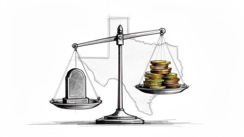 Understanding the Average Cost of Burial in Texas