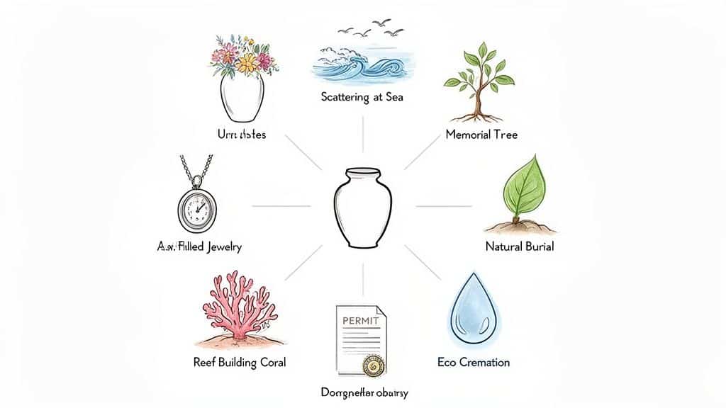 8 Meaningful Ideas for What to Do With a Loved One's Ashes