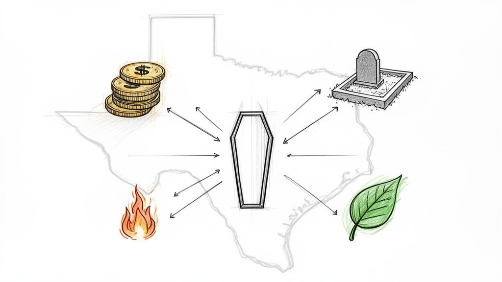 A Texas Funeral Director's Guide to Burial Service Cost