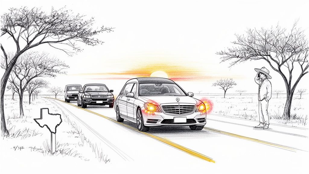 A Guide to Funeral Procession Etiquette in Texas