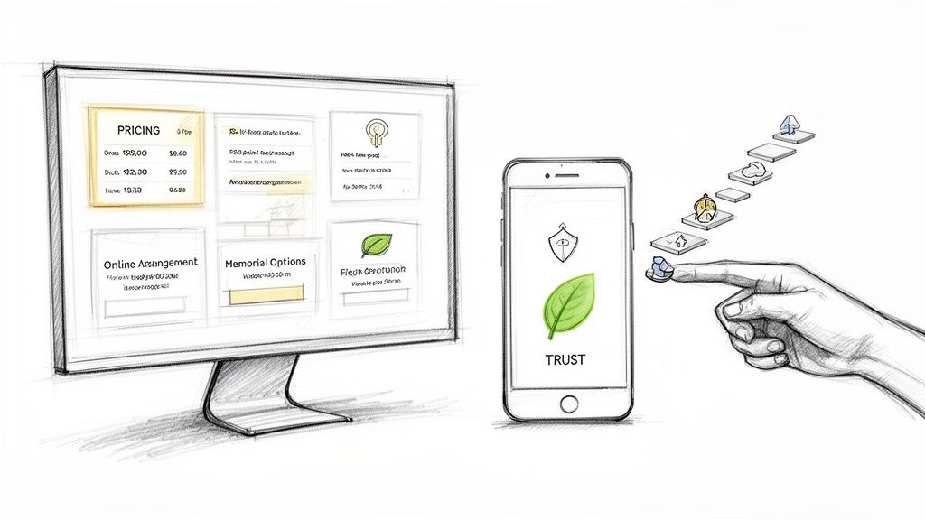 A Guide to a Trustworthy Funeral Home Website