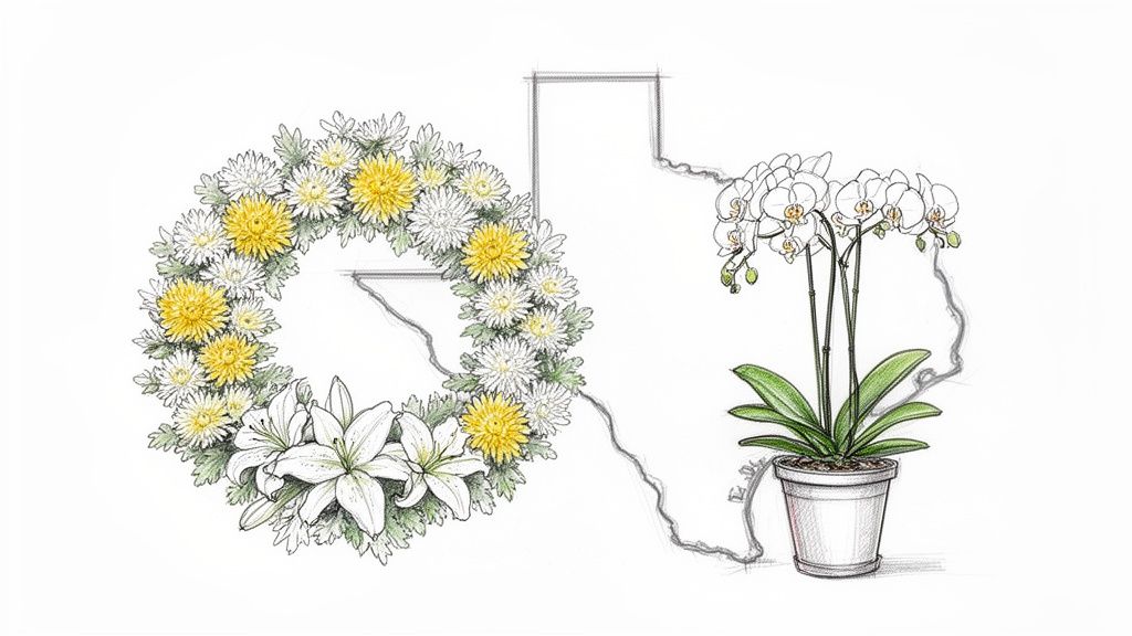 A Guide to Chinese Funeral Flowers in Texas