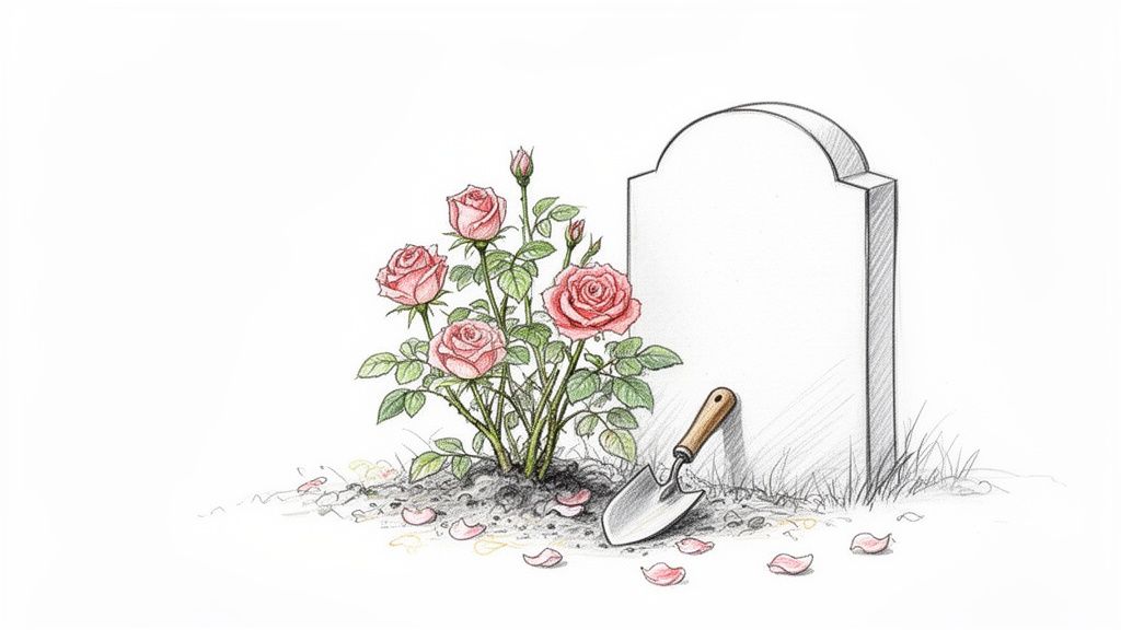 Choosing Roses for a Cemetery A Guide to Living Memorials